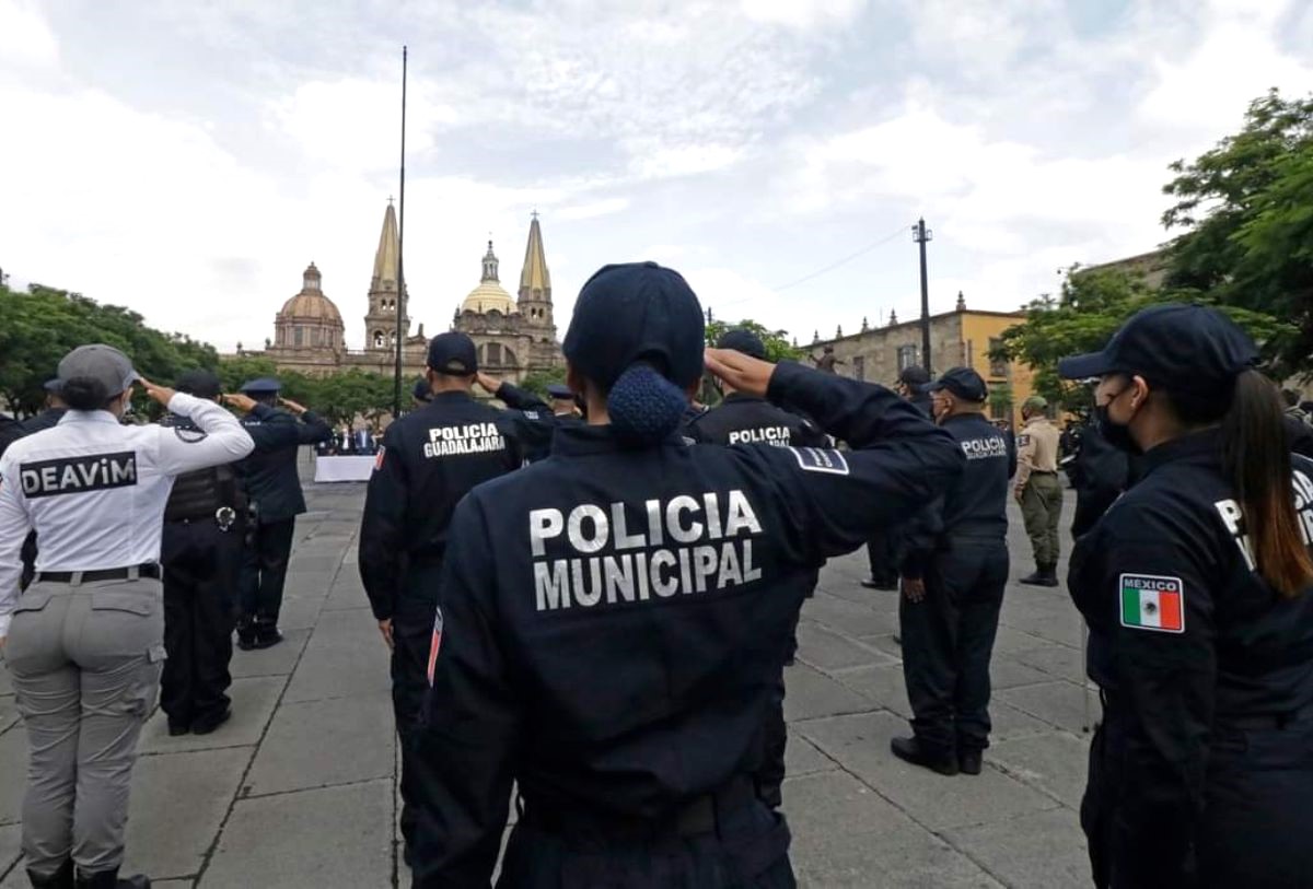 Policías de Jalisco sobre la percepción de inseguridad