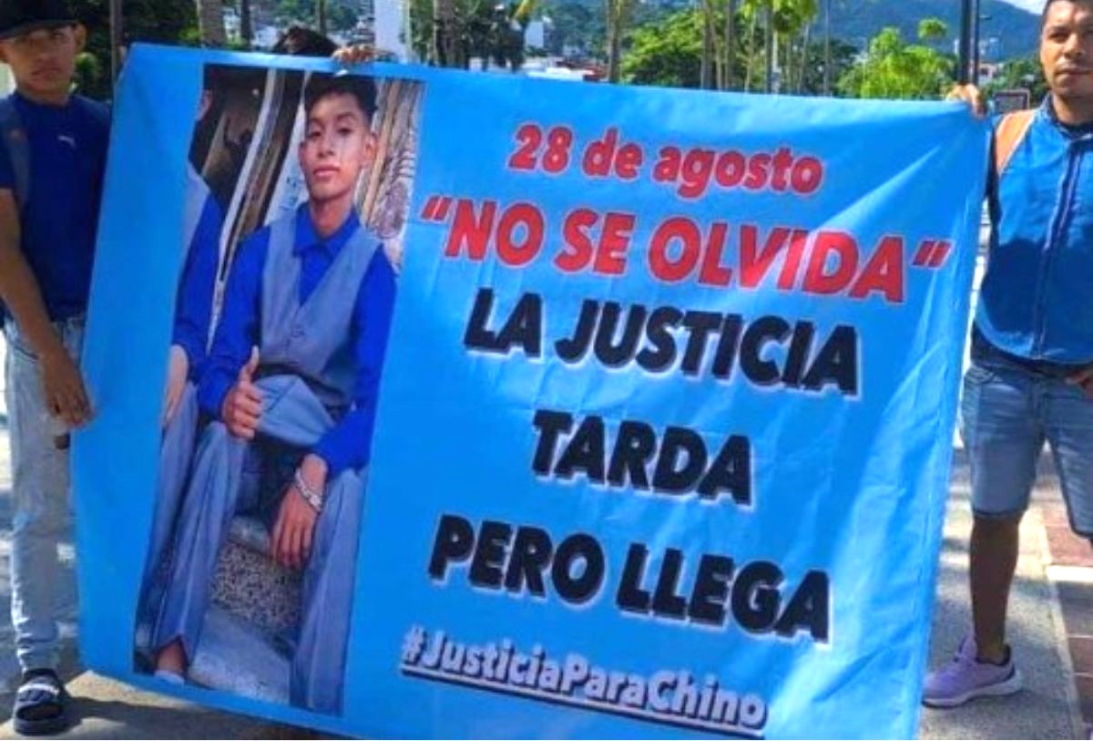 Marcha para exigir justicia para Chino