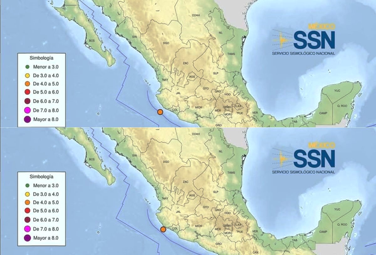 Sismos en Cihuatlán