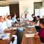 Autoridades del Ayuntamiento de Puerto Vallarta sobre calle en la colonia 5 de Diciembre