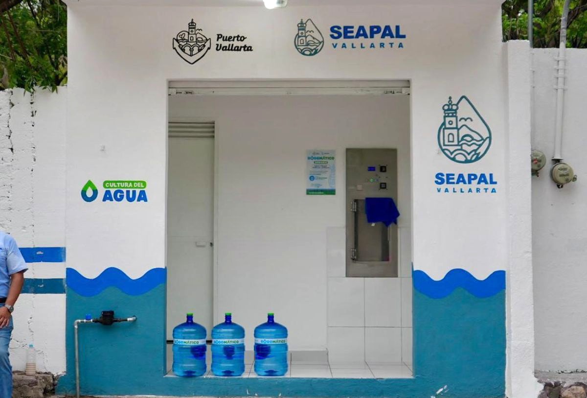 Dispensadores de agua gratuita en Puerto Vallarta