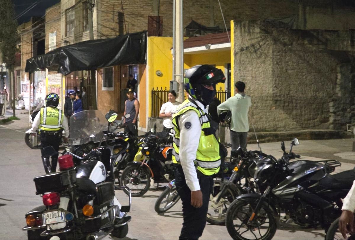Motocicletas decomisadas por el C5 de Tonalá