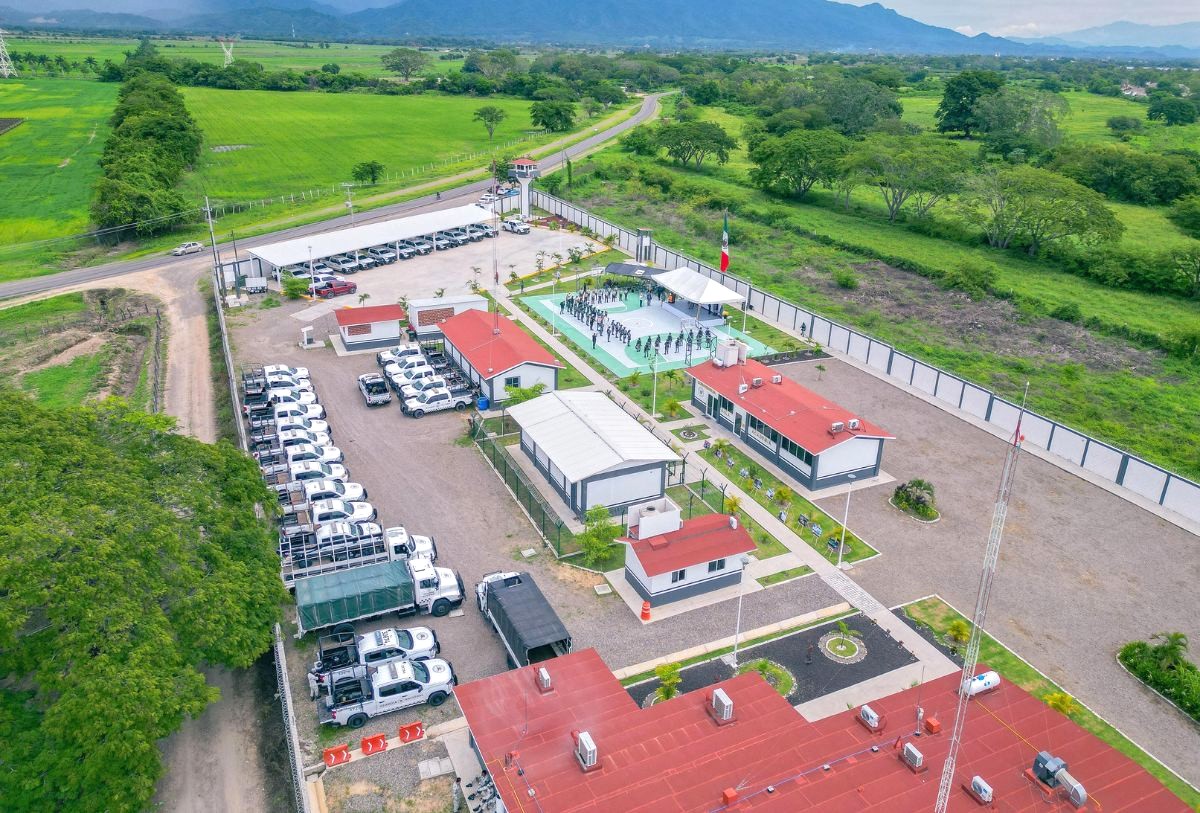 Instalaciones de la Guardia Nacional en Bahía de Banderas