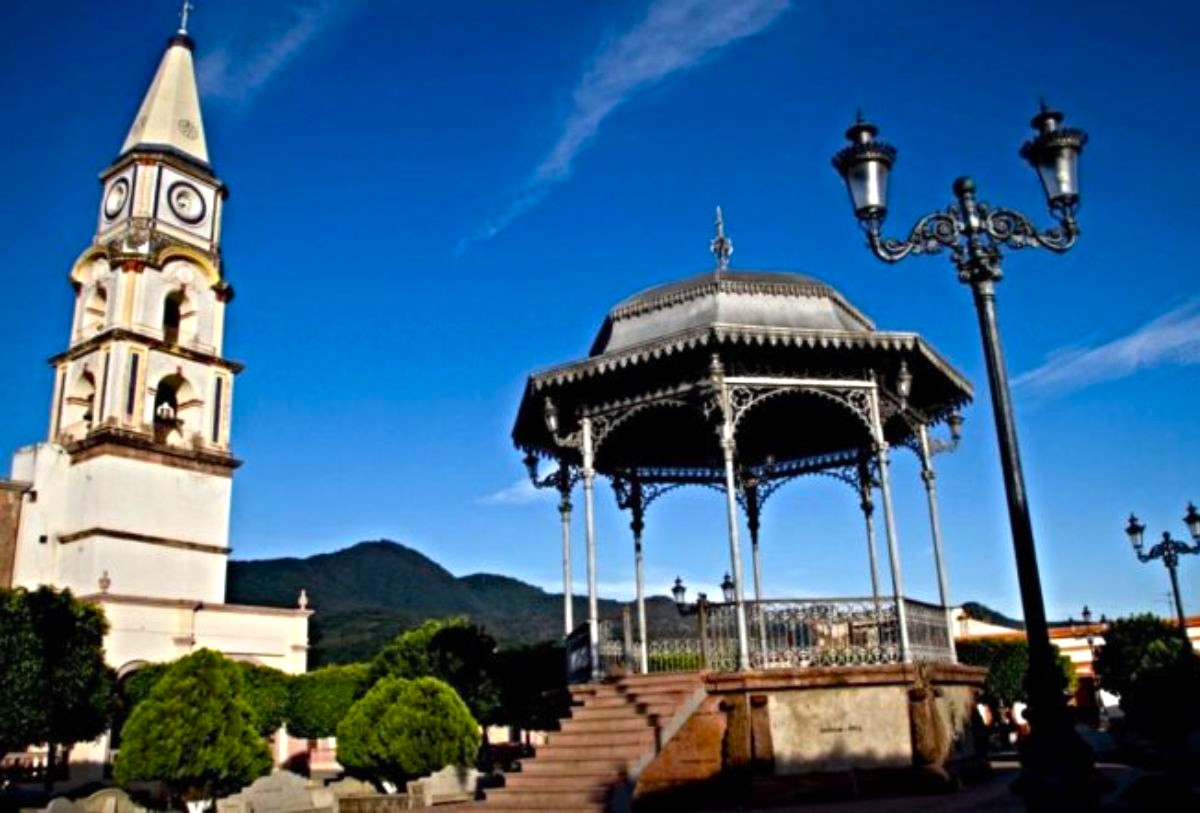 Plaza principal de Mascota, Jalisco