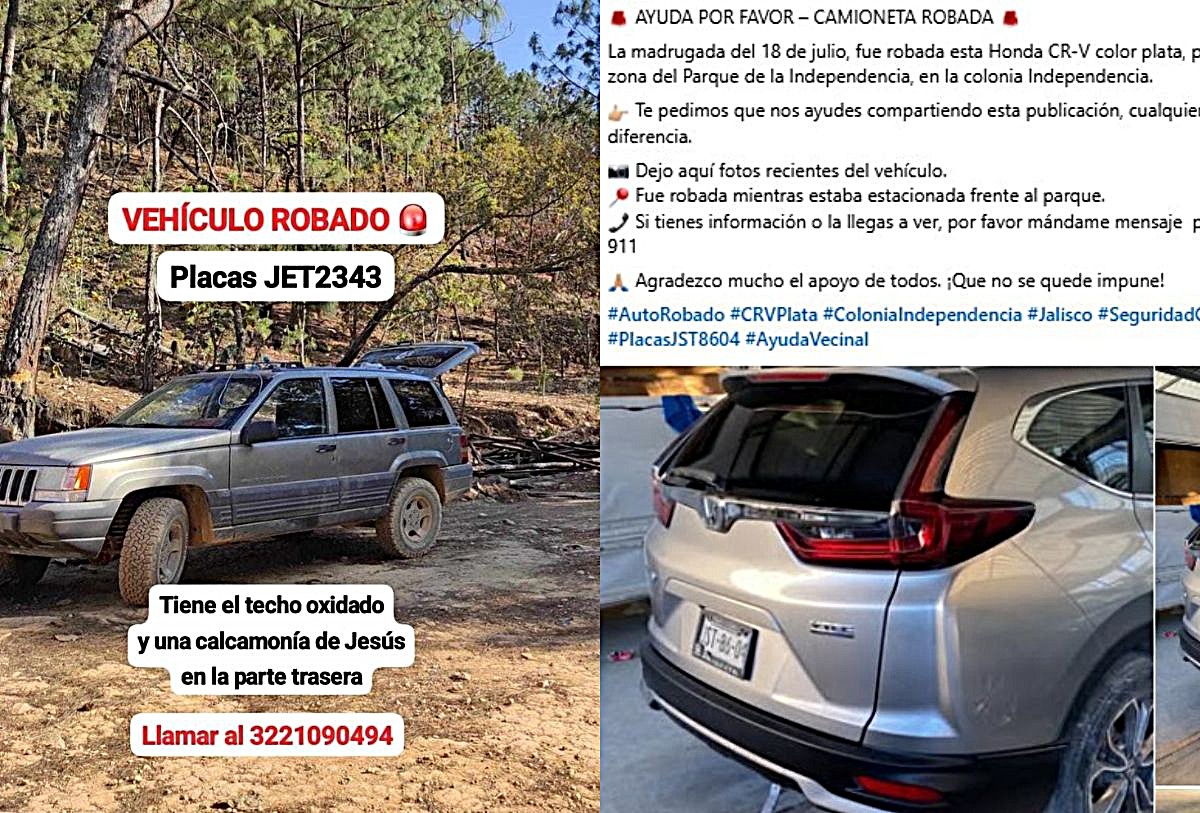 Robo de vehículos Puerto Vallarta
