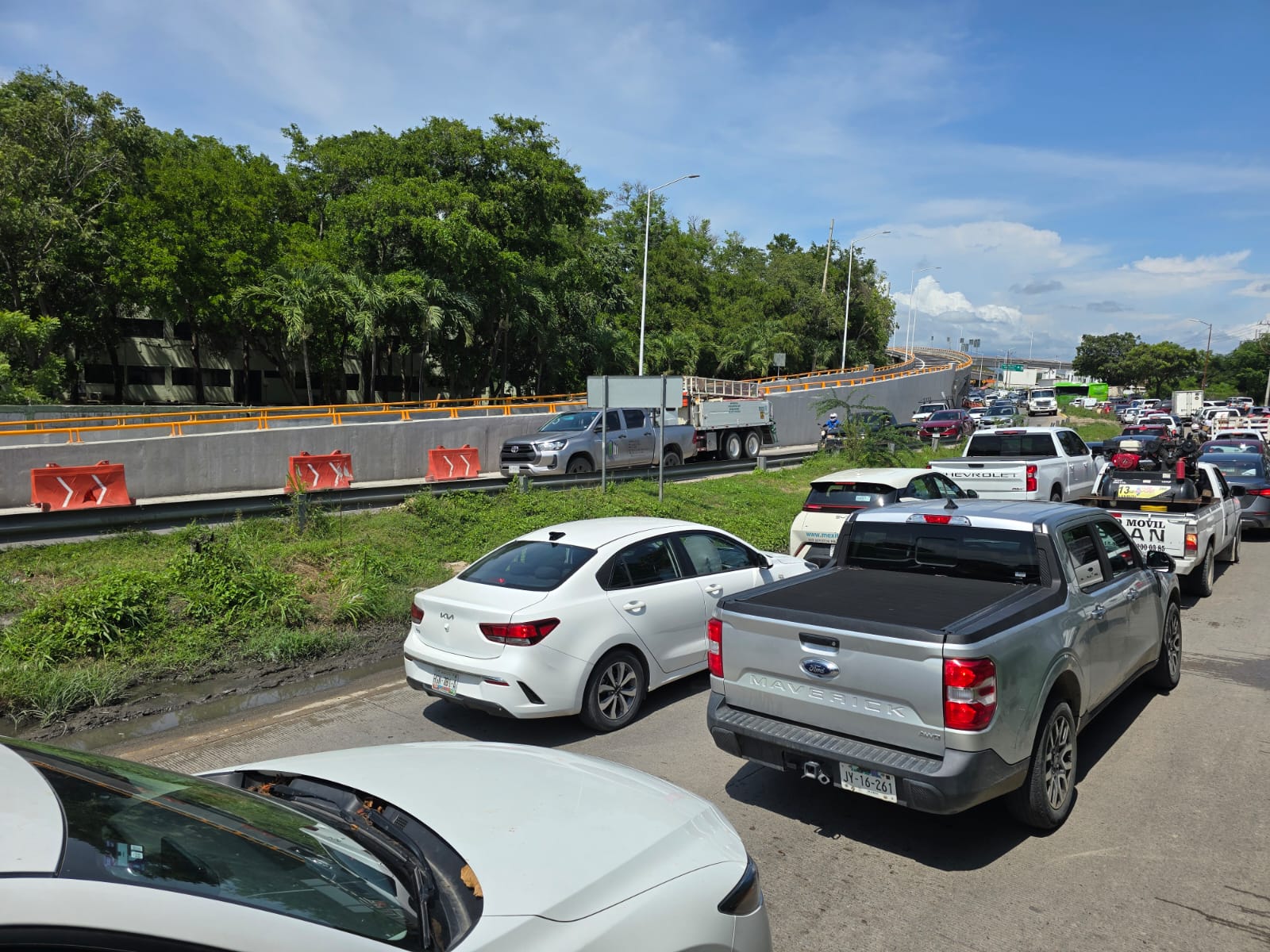 obras viales no terminadas en puerto vallarta