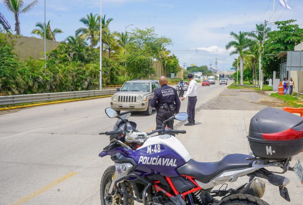 verificaión vehicular en bahía de banderas