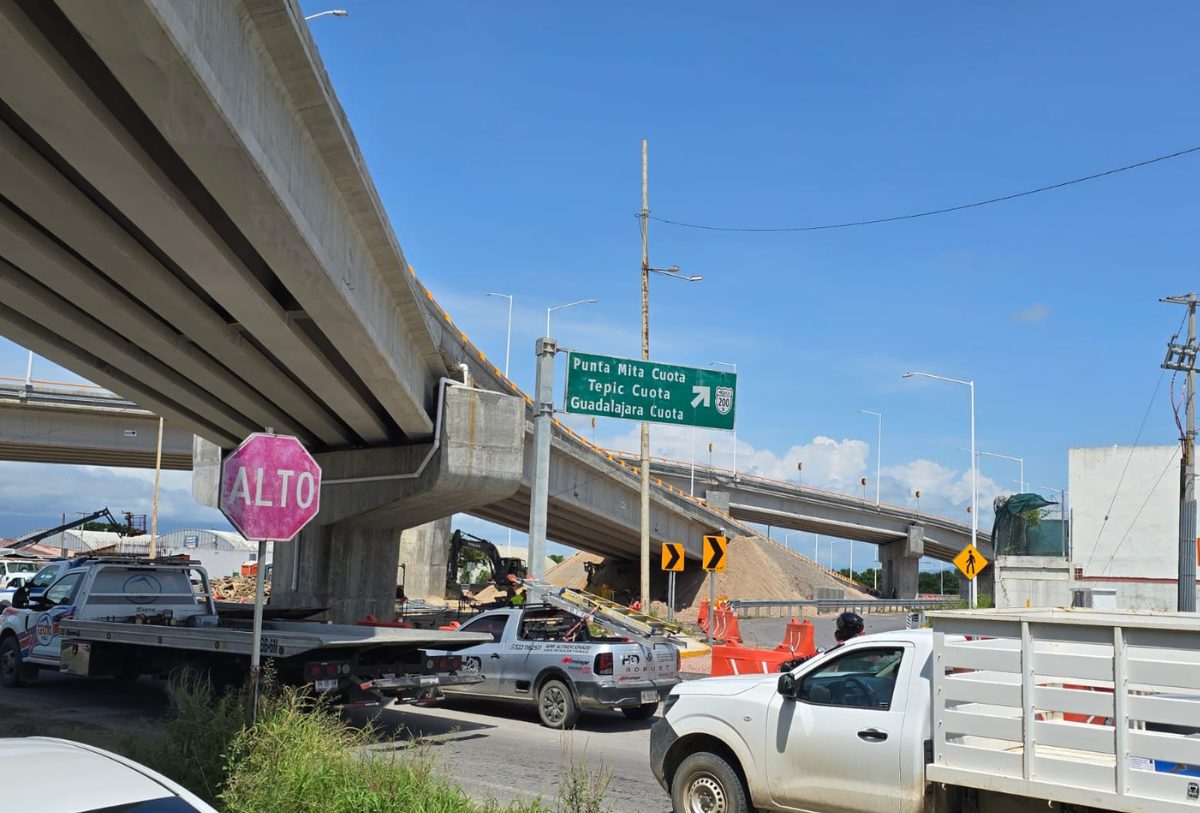 obras viales no terminadas en puerto vallarta