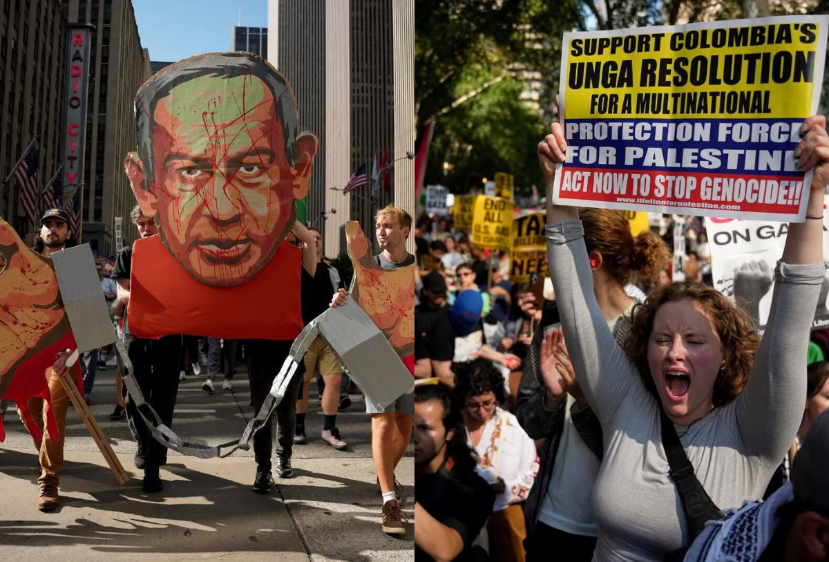 protestan contra ministro israelí, Benjamin Netanyahu