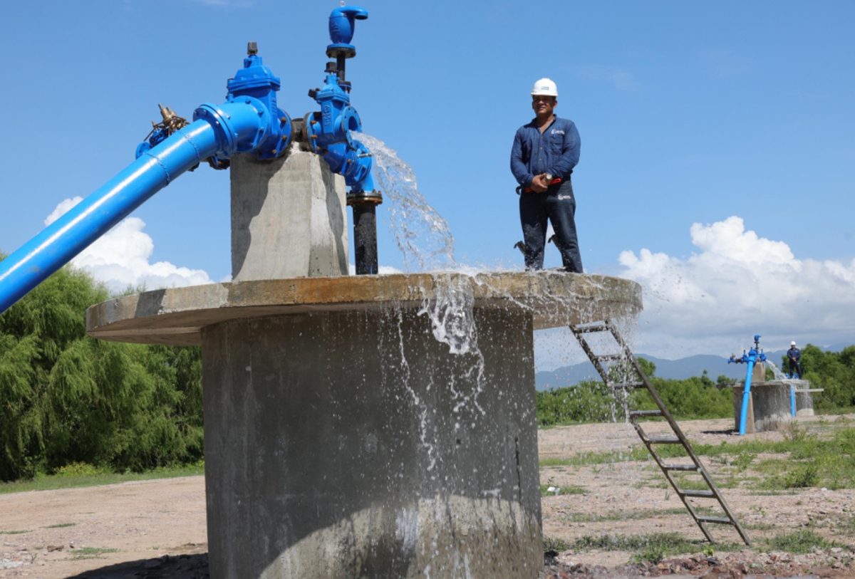 nueva obra para mejorar el suministro de agua