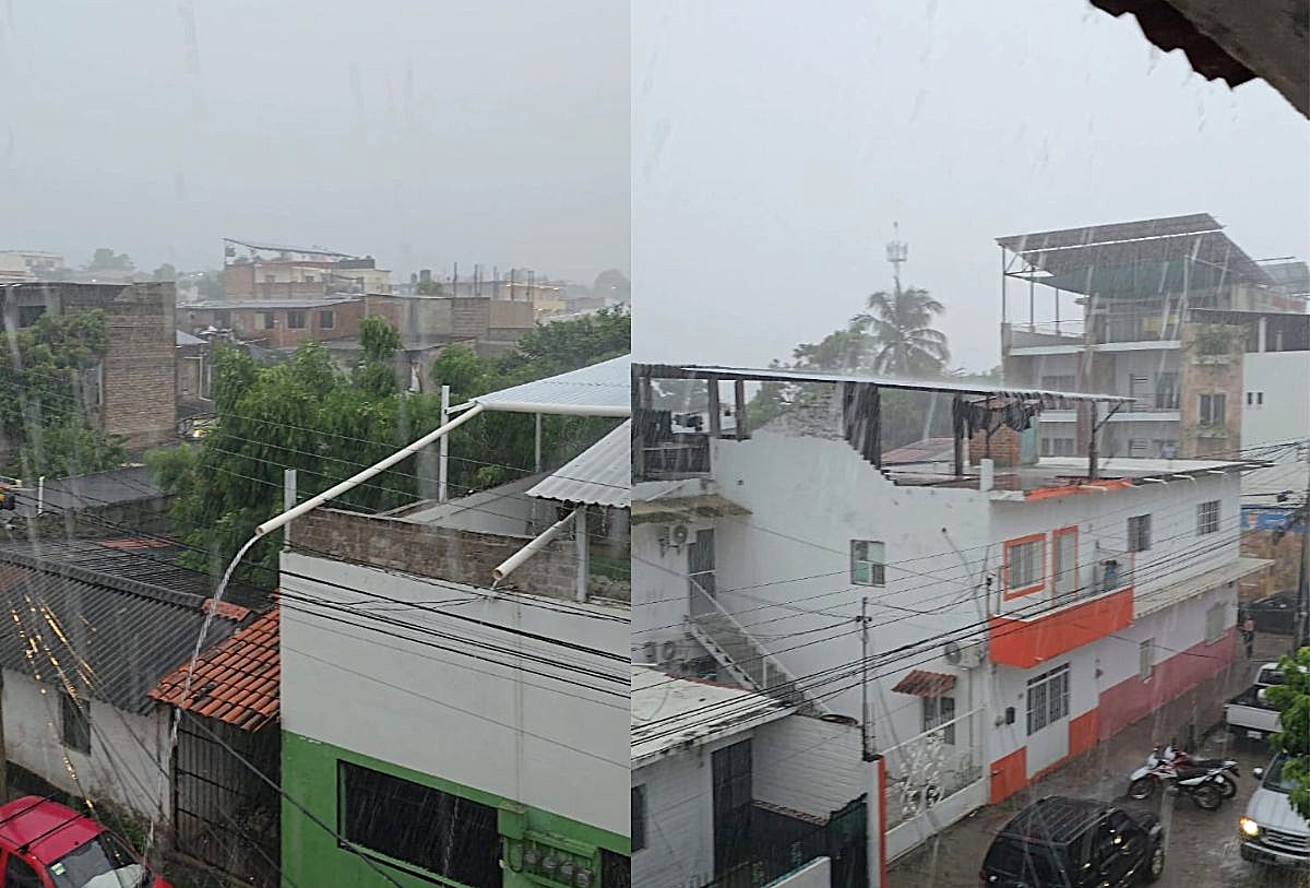 Tormenta en Puerto Vallarta