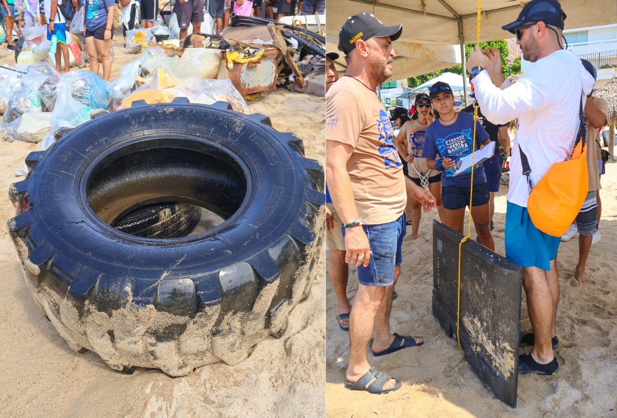 torneo de pesca de basura en puerto vallarta