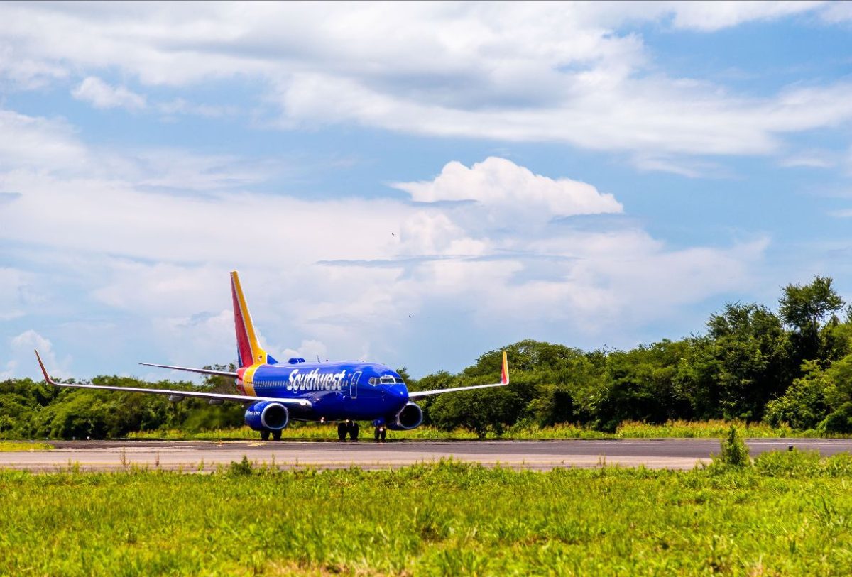 avión southwest airlines