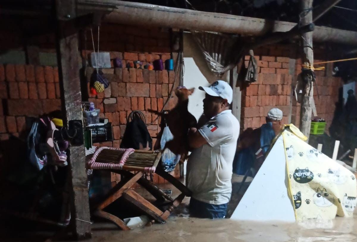 inundaciones en puerto vallarta