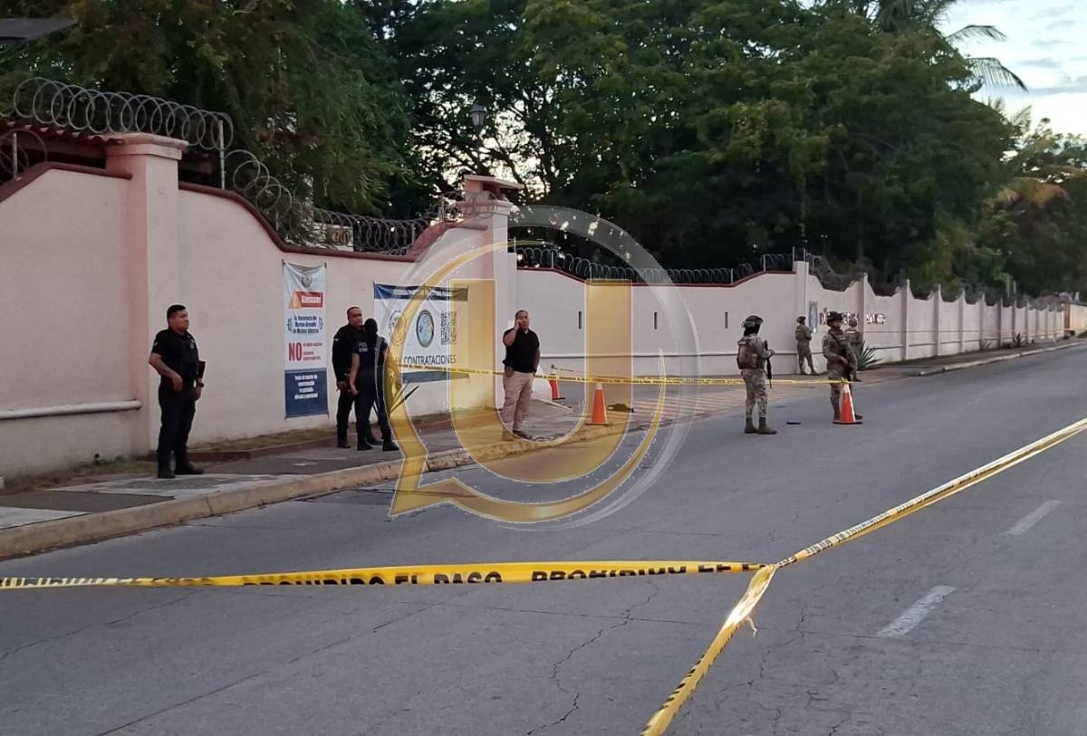 Inmediaciones de la Octava Zona Naval Militar en Puerto Vallarta