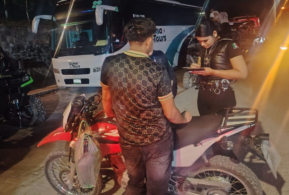 Operativo Alcoholímetro en Puerto Vallarta