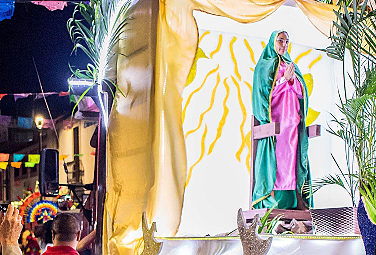 Peregrinación de la Virgen de Guadalupe en Puerto Vallarta
