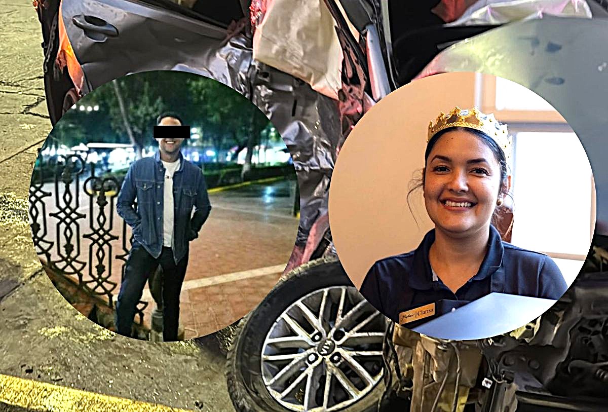 Erick Roberto "N" y Clarisa Rodríguez, involucrados en un choque vehicular en Puerto Vallarta