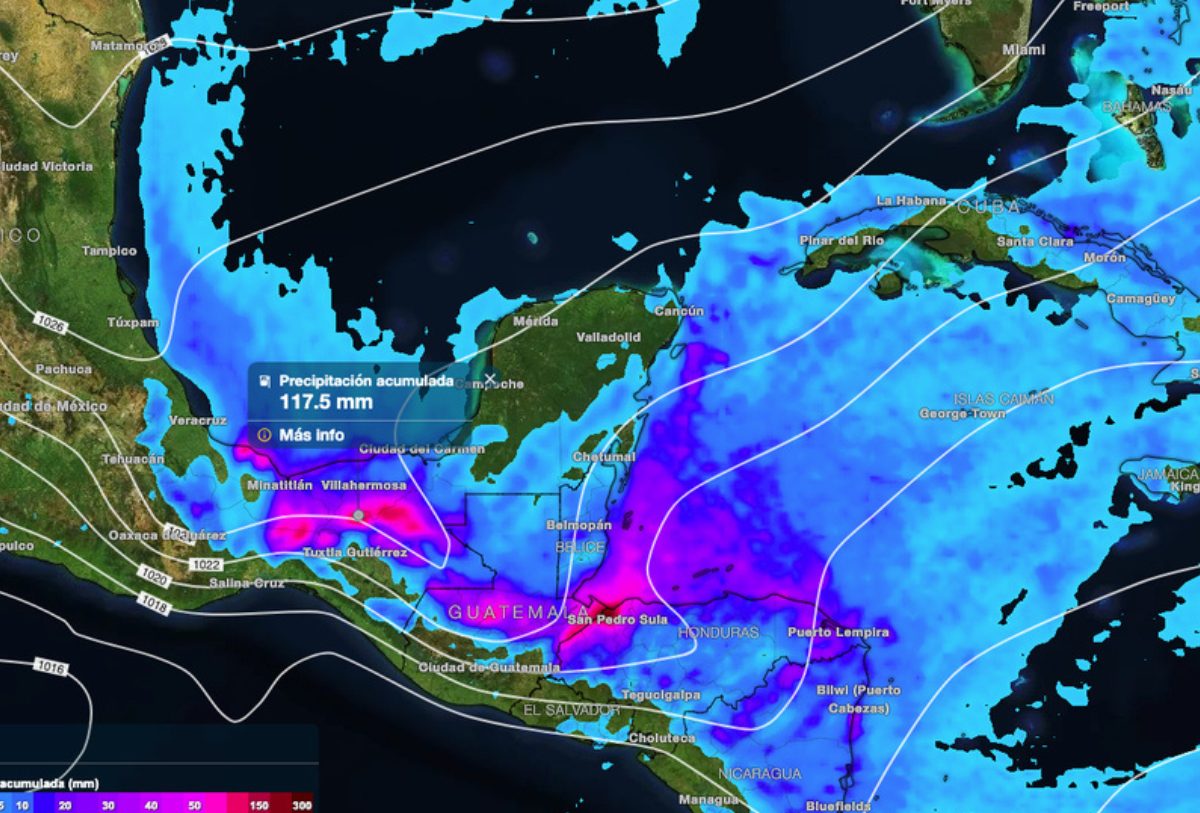 mapa de méxico marcando vinetos frios