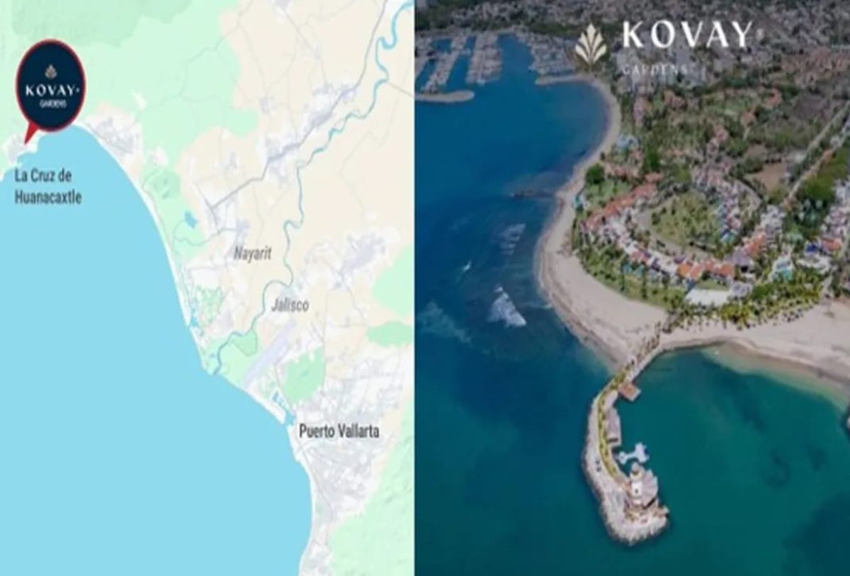 Mapa sobre tiempos compartidos ligados al CJNG en Nayarit