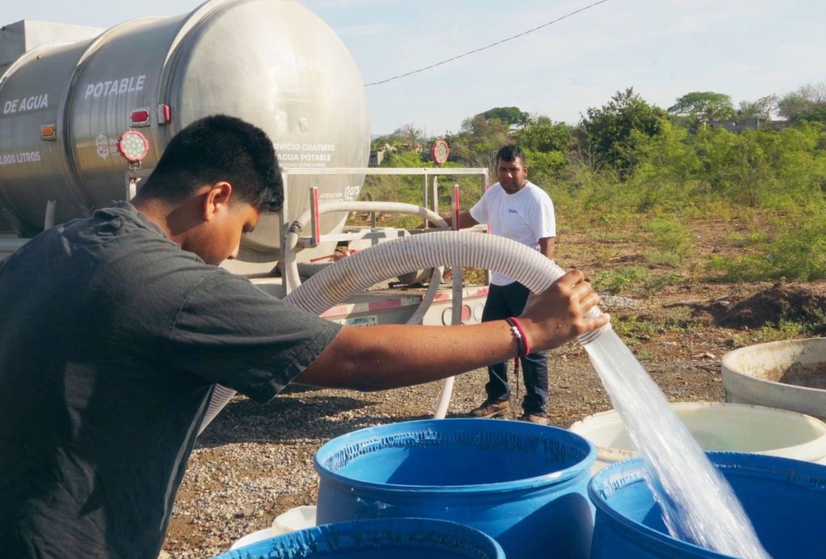 Agua en pipas de Seapal Vallarta