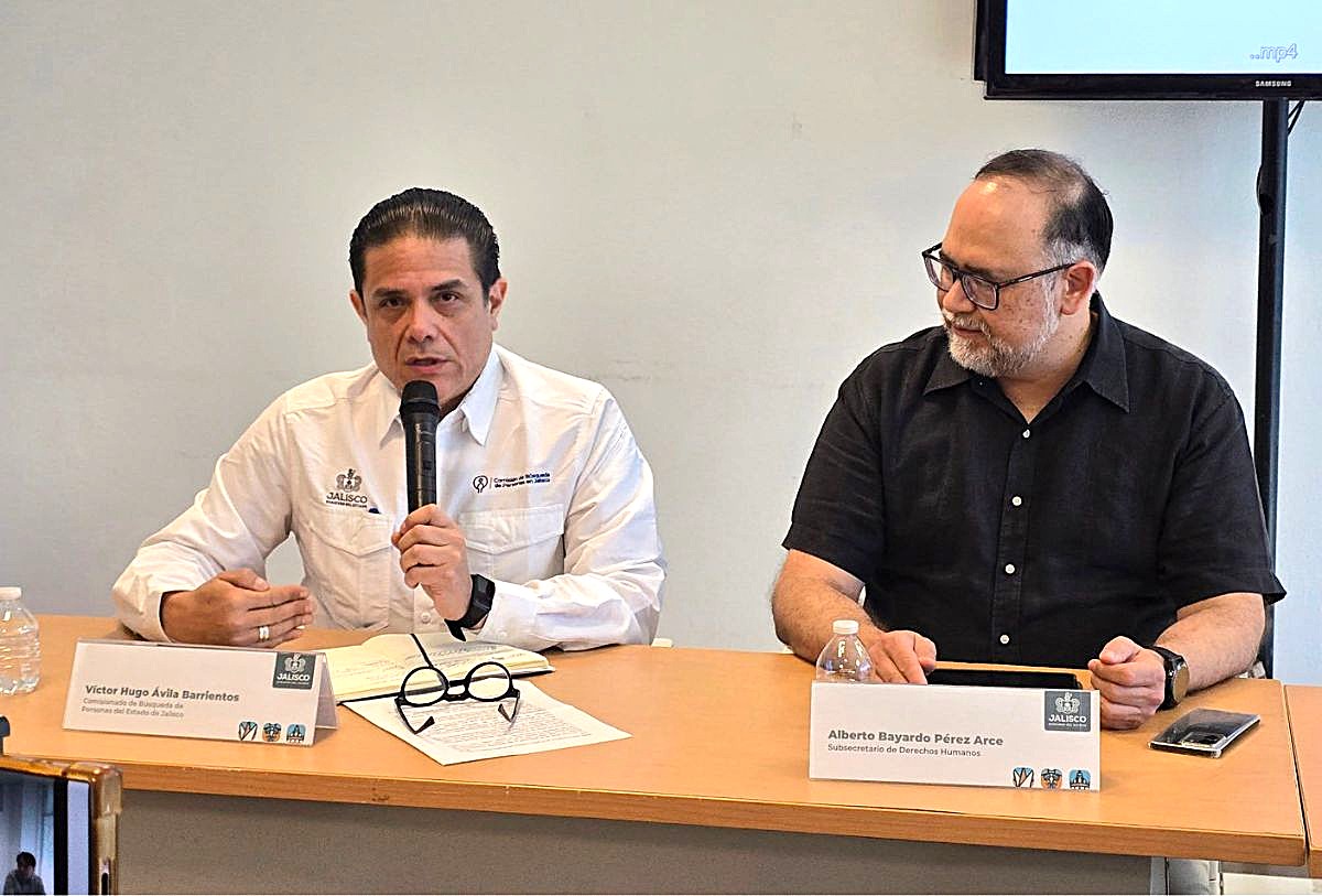 Rueda de prensa sobre personas desaparecidas en Puerto Vallarta