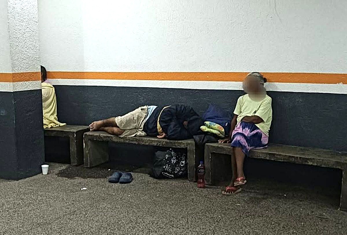 Indigentes en el Regional de Vallarta