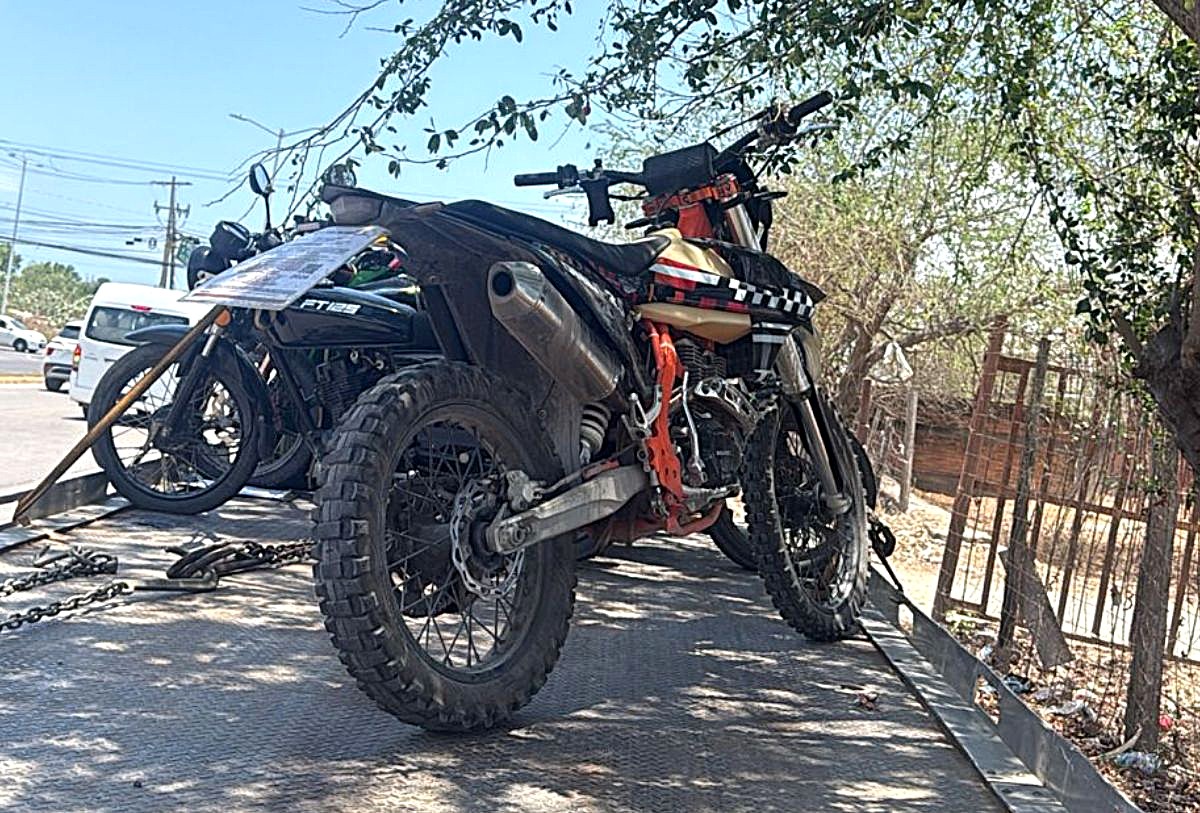 Motocicletas irregulares en Vallarta