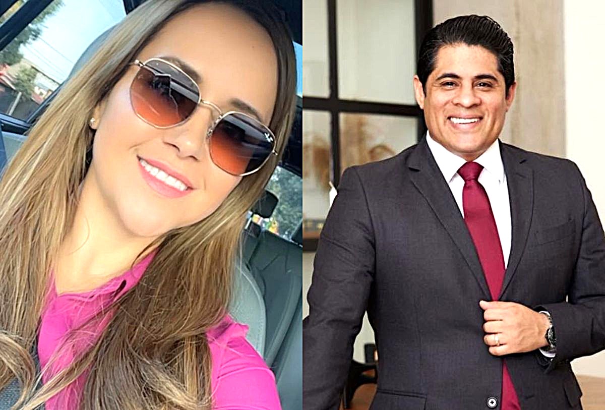 Regidora de Tecate, María de Jesús Quijada, y su esposo Jesús Pereyra