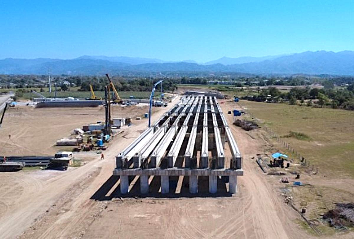 Avances del puente Amado Nervo en Nayarit y Jalisco