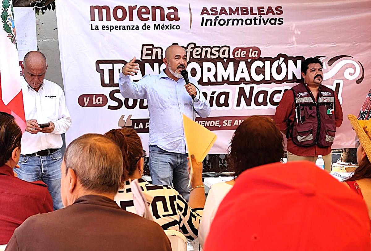 Asamblea informativa de Morena Jalisco
