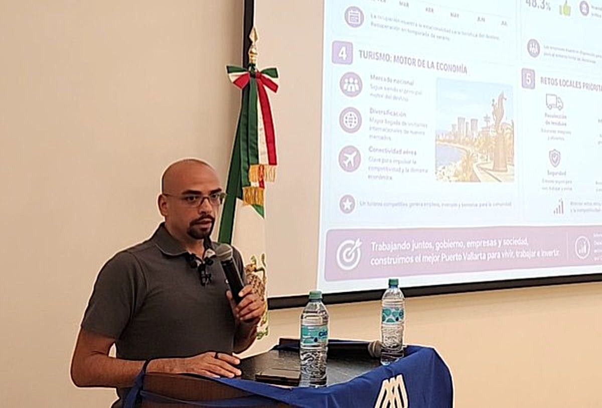 Francisco Vizcaíno, presidente de Coparmex Vallarta