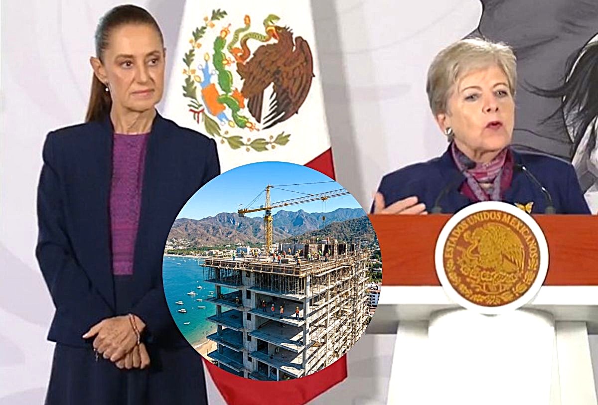 Alicia Bárcena, titular de Semarnat, y la presidenta Claudia Sheinbaum Pardo