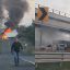 Narcobloqueos carreteros en Michoacán