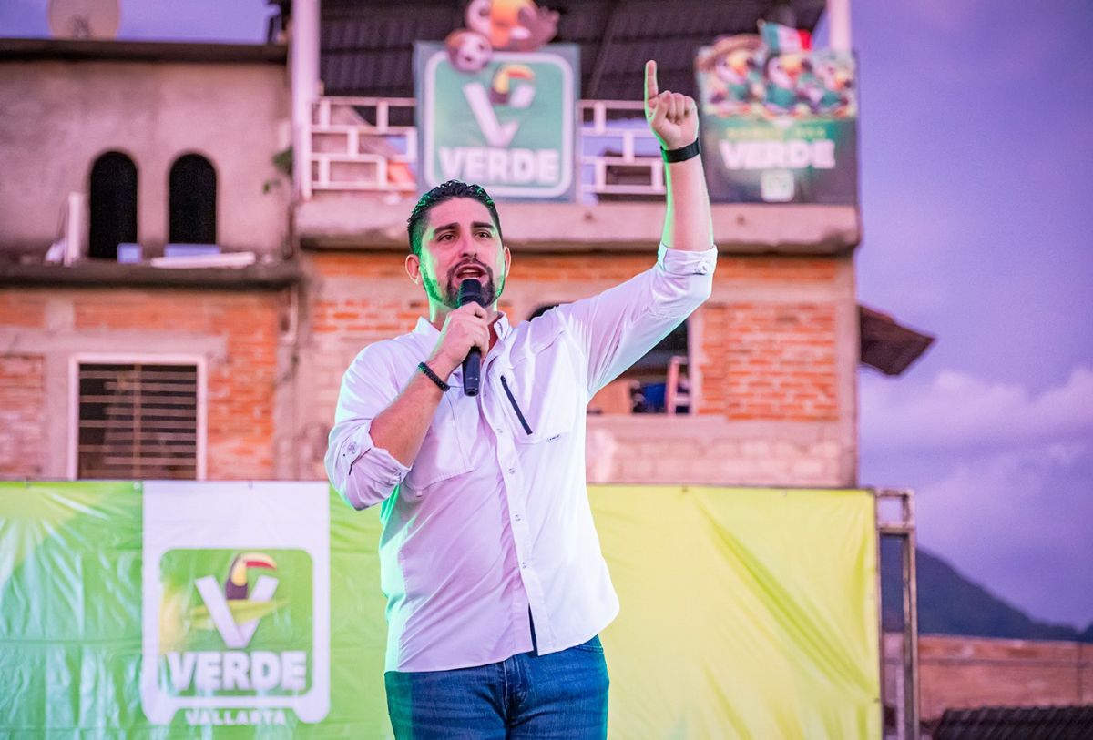 Carlos Miyagi Munguía, secretario general del Partido Verde en Jalisco