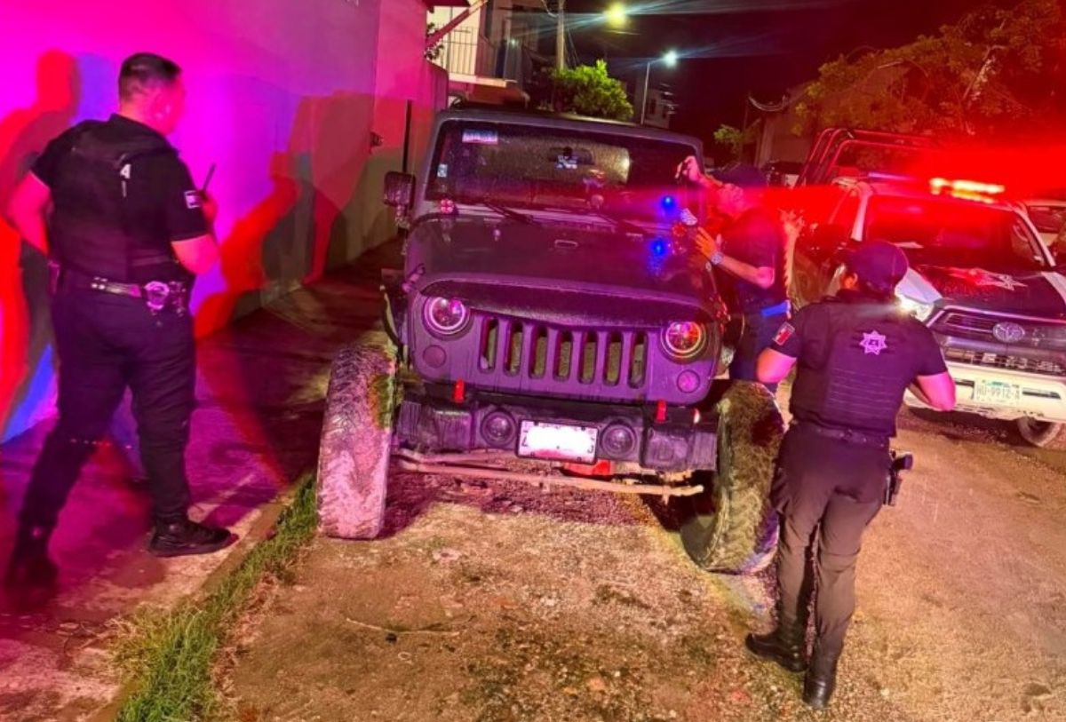 Vehículo de extranjero robado en Vallarta