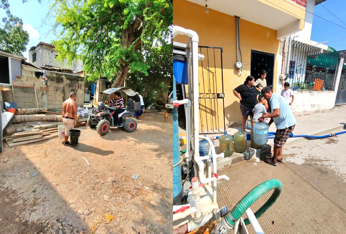 AC Vallarta Cares reparte agua potable