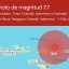 Mapa del terremoto en Indonesia 2026