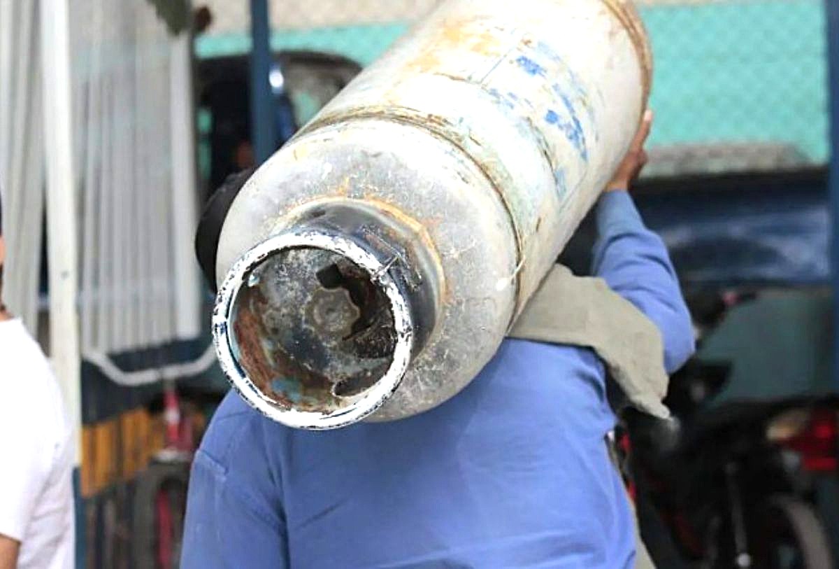 Vendedor de gas LP en Vallarta