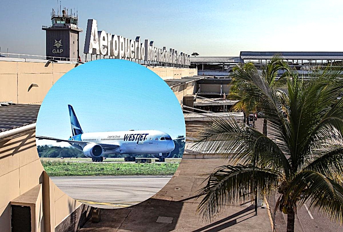 Aerolínea WestJet vuela de Canadá a VALLARTA