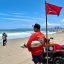 Bandera roja en playas de Puerto Vallarta