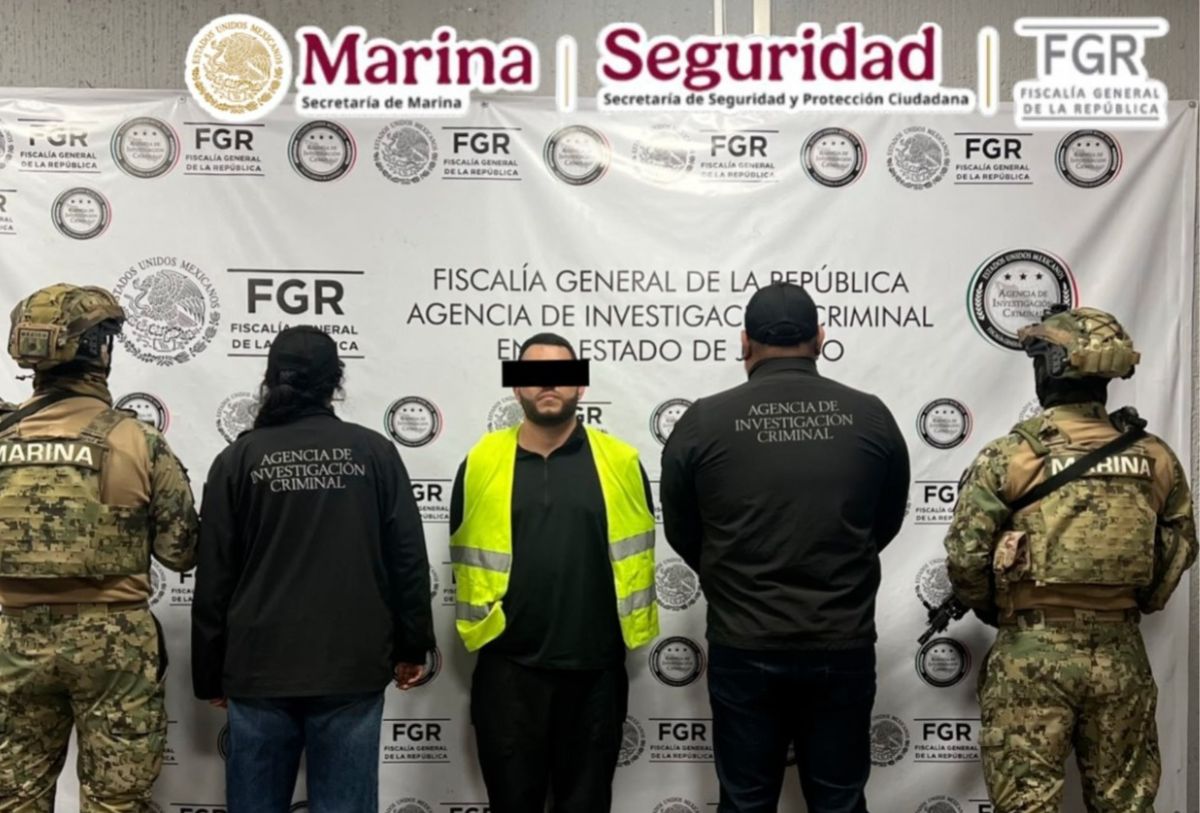 Detenido "Canguro" en Zapopan, proveedor de droga sintética