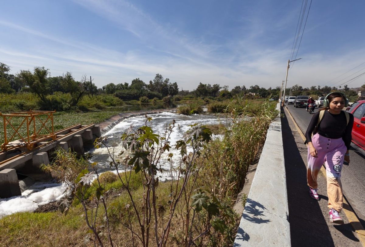 Río Santiago contaminado, en El SALTO, Jalisco