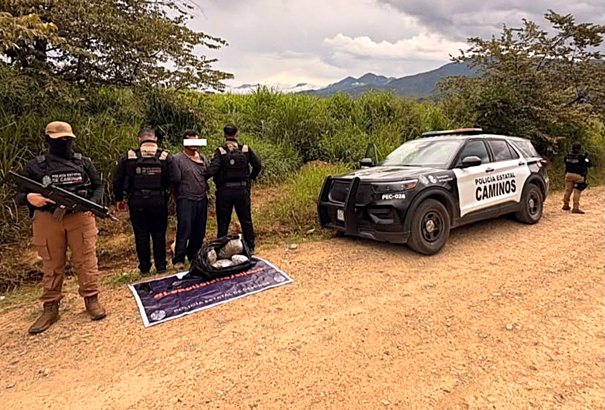 Detenido en Talpa por la POlicía Estatal de Caminos