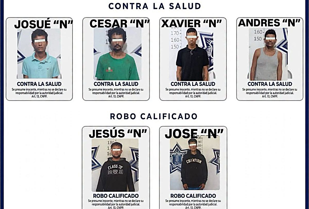 Detenidos en Bahía de Banderas