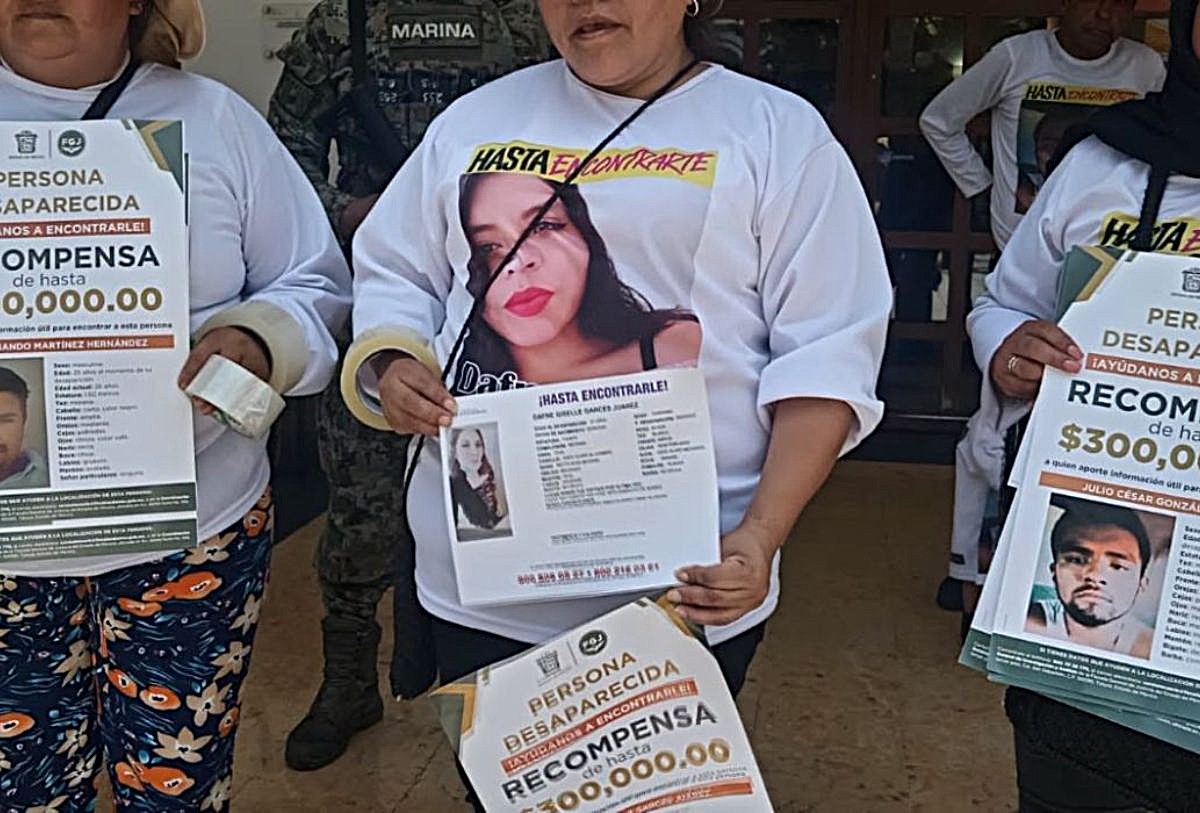 Mexiquenses buscan a hijos desaparecidos