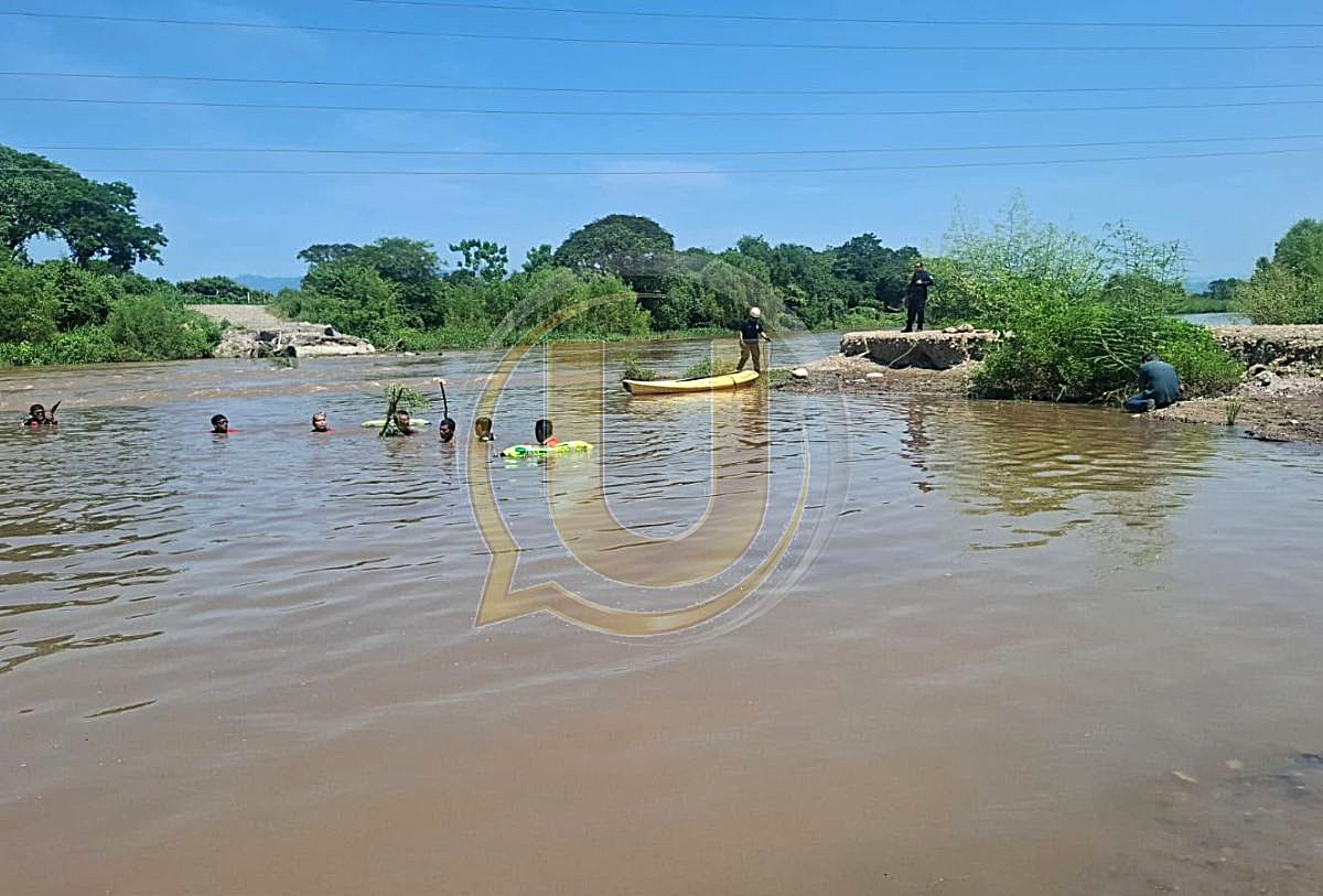 Paso del Guayabo, en el Río Mascota, donde murió un joven