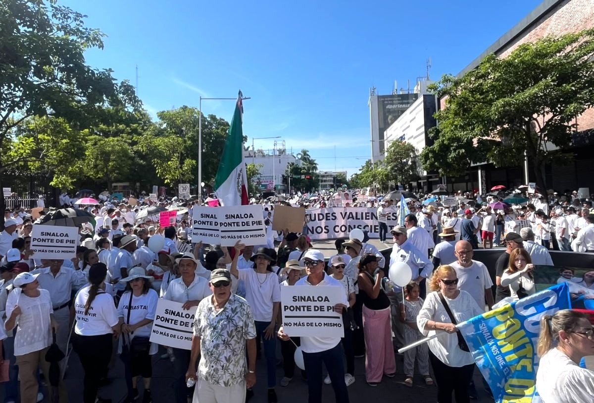Marcha por la PAZ EN SINALOA
