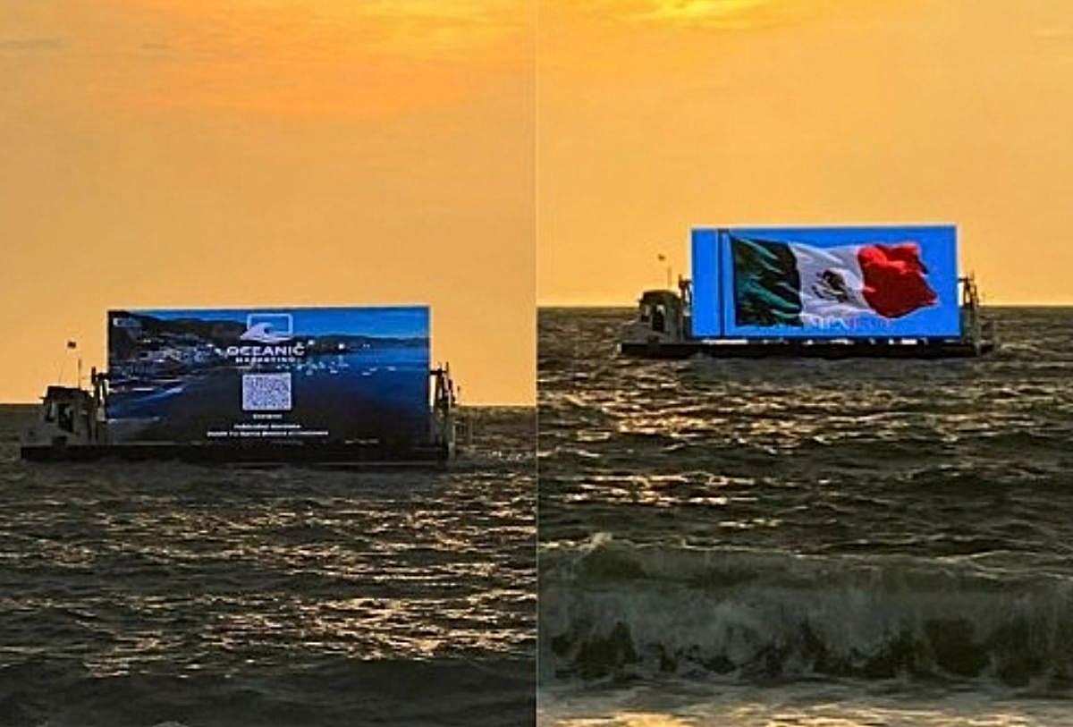 Publicidad en el mar de Oceanic Marketing