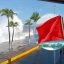 Bandera roja en playas de Puerto Vallarta